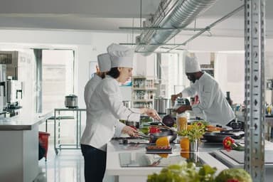 culinary-service chefs kitchen working